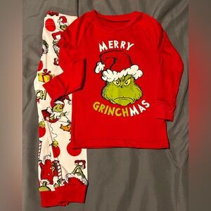 Toddler “The Grinch” pajama set
